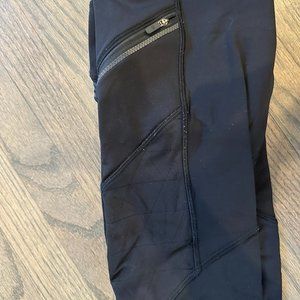 Lined Black Lululemon Leggings
